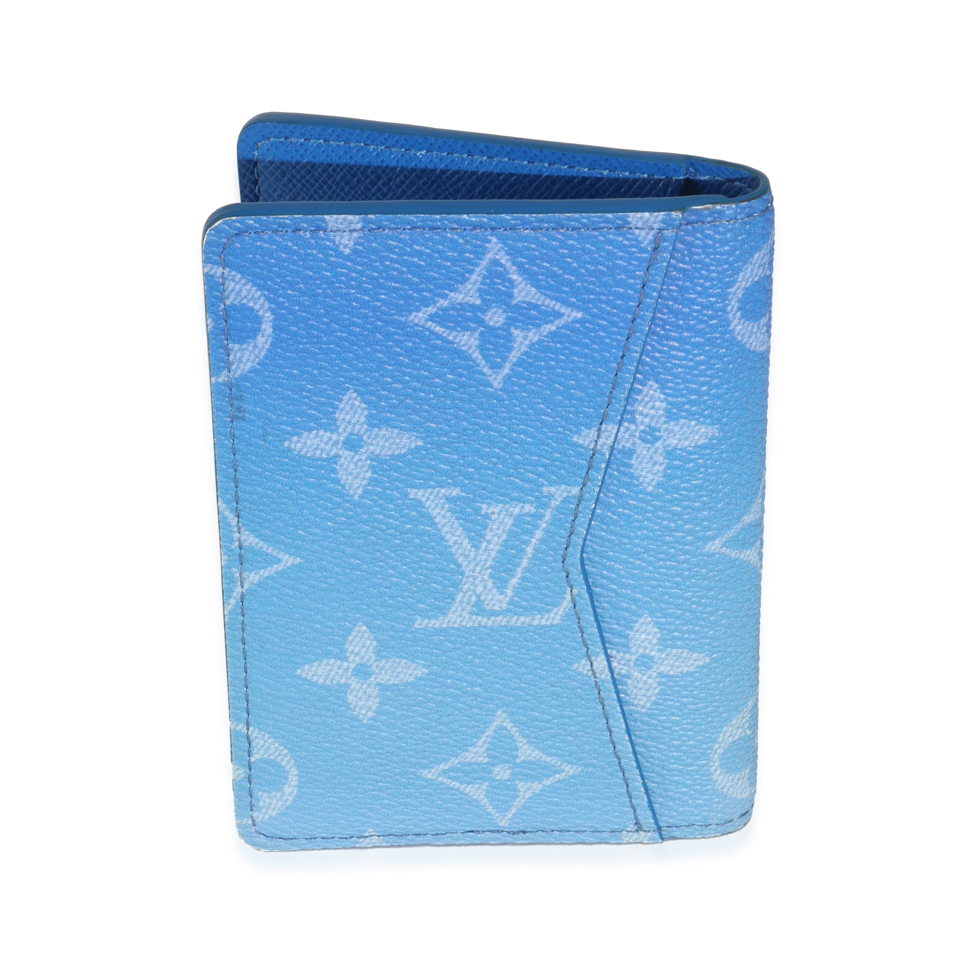 Louis Vuitton Blue Monogram Clouds Canvas Pocket Organizer