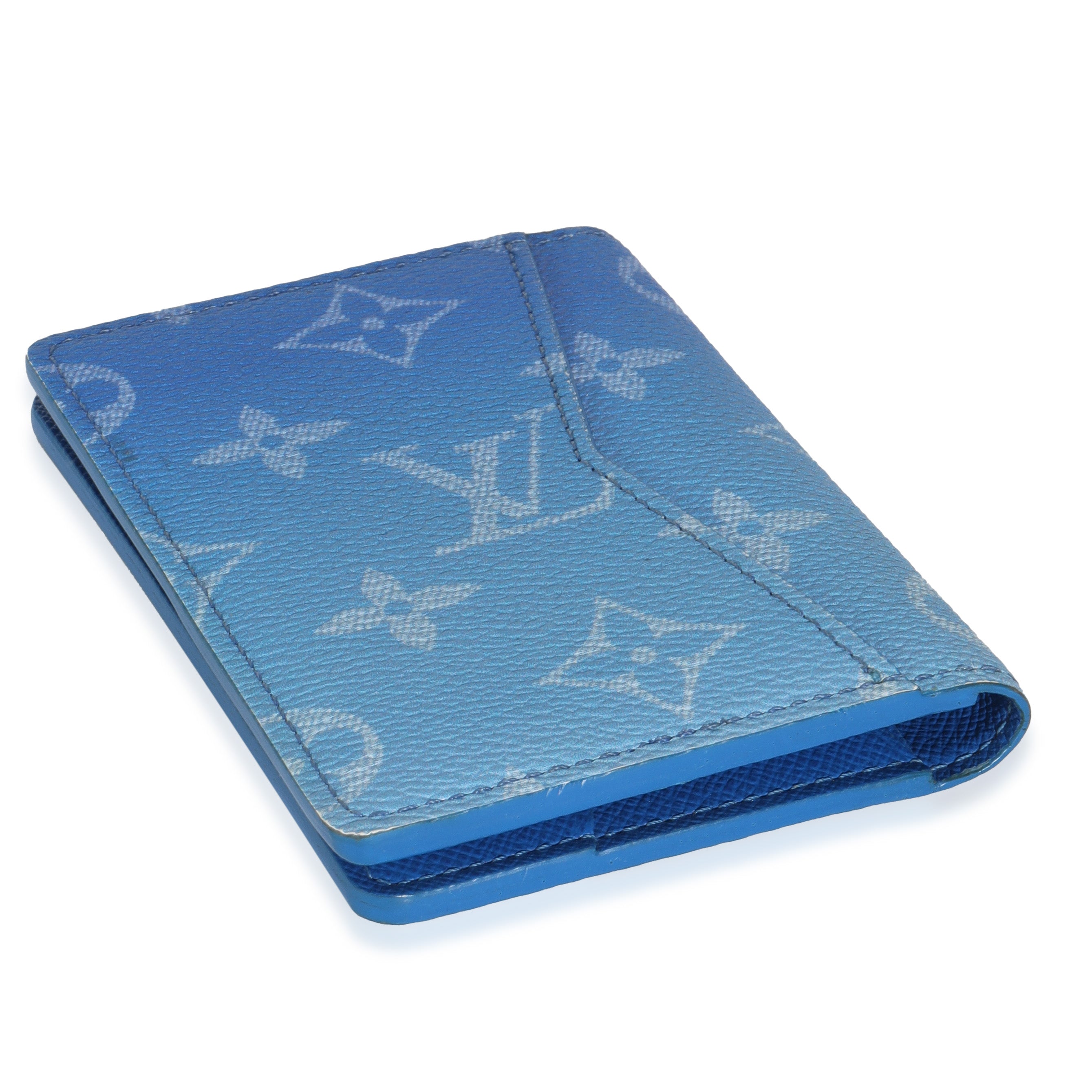Louis Vuitton Blue Monogram Clouds Canvas Pocket Organizer
