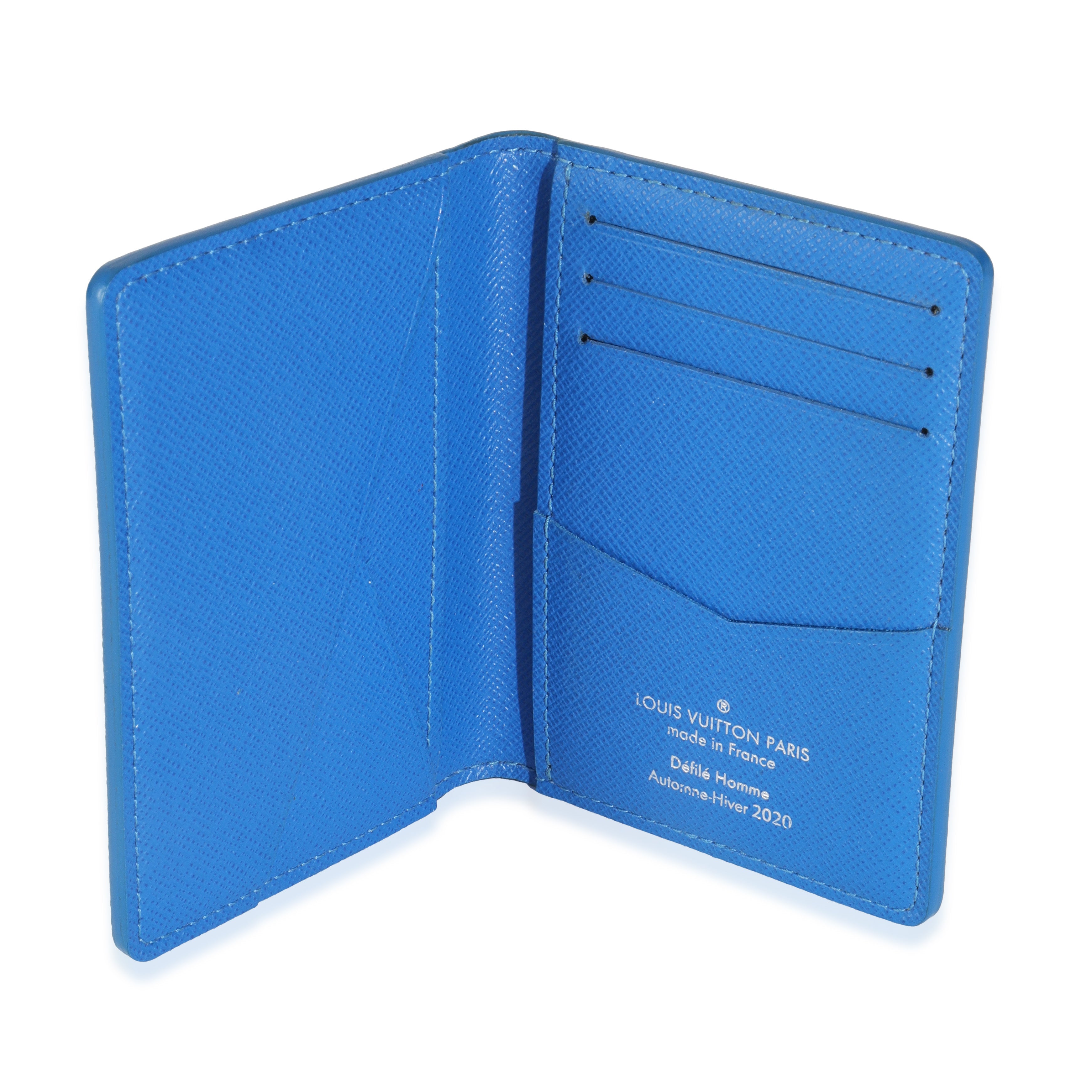 Louis Vuitton Blue Monogram Clouds Canvas Pocket Organizer
