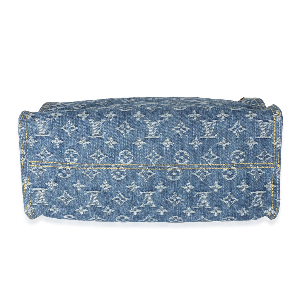 Louis Vuitton Blue Monogram Denim Onthego MM