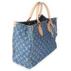 Louis Vuitton Blue Monogram Denim Onthego MM