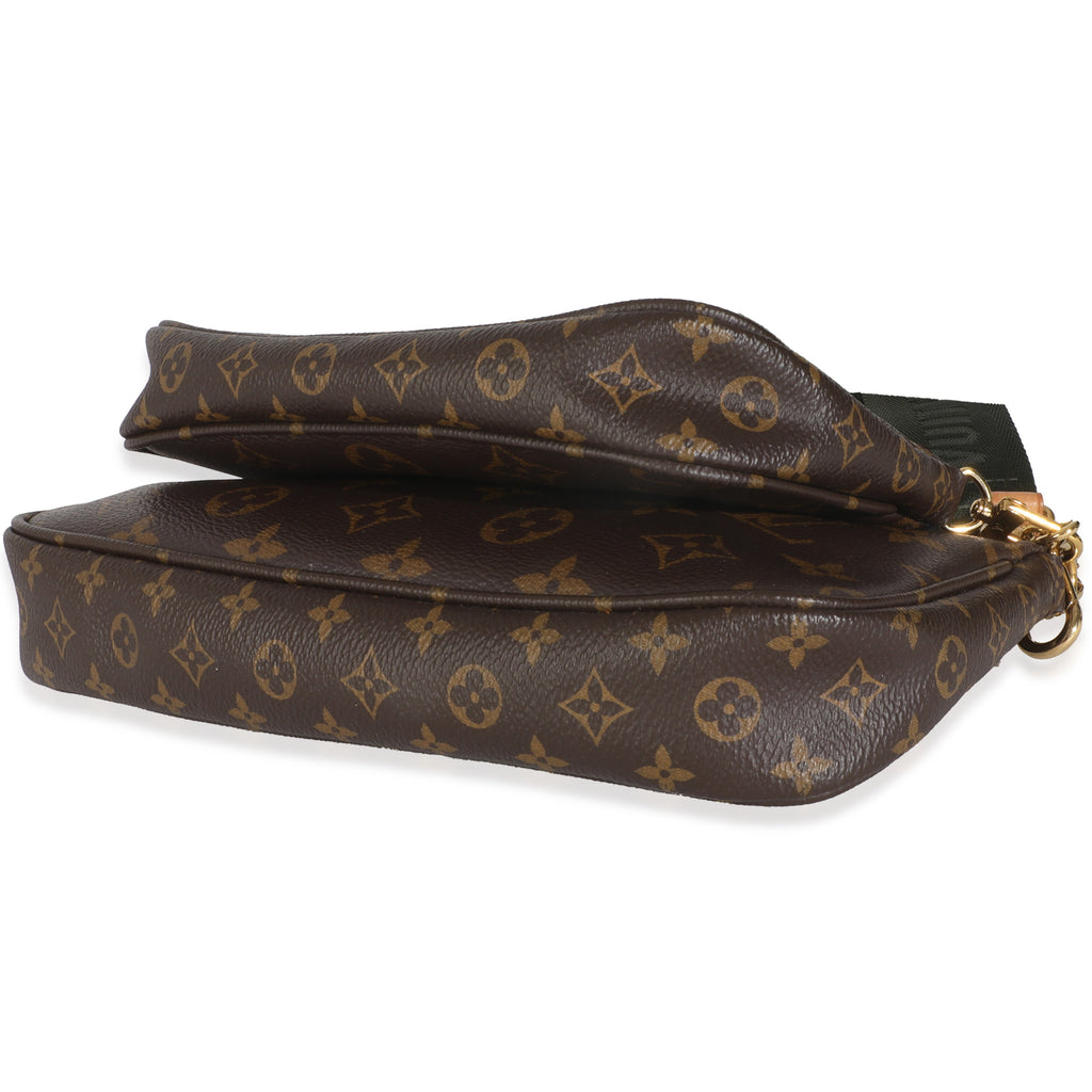 Louis Vuitton Khaki Monogram Canvas Multi Pochette Accessoires