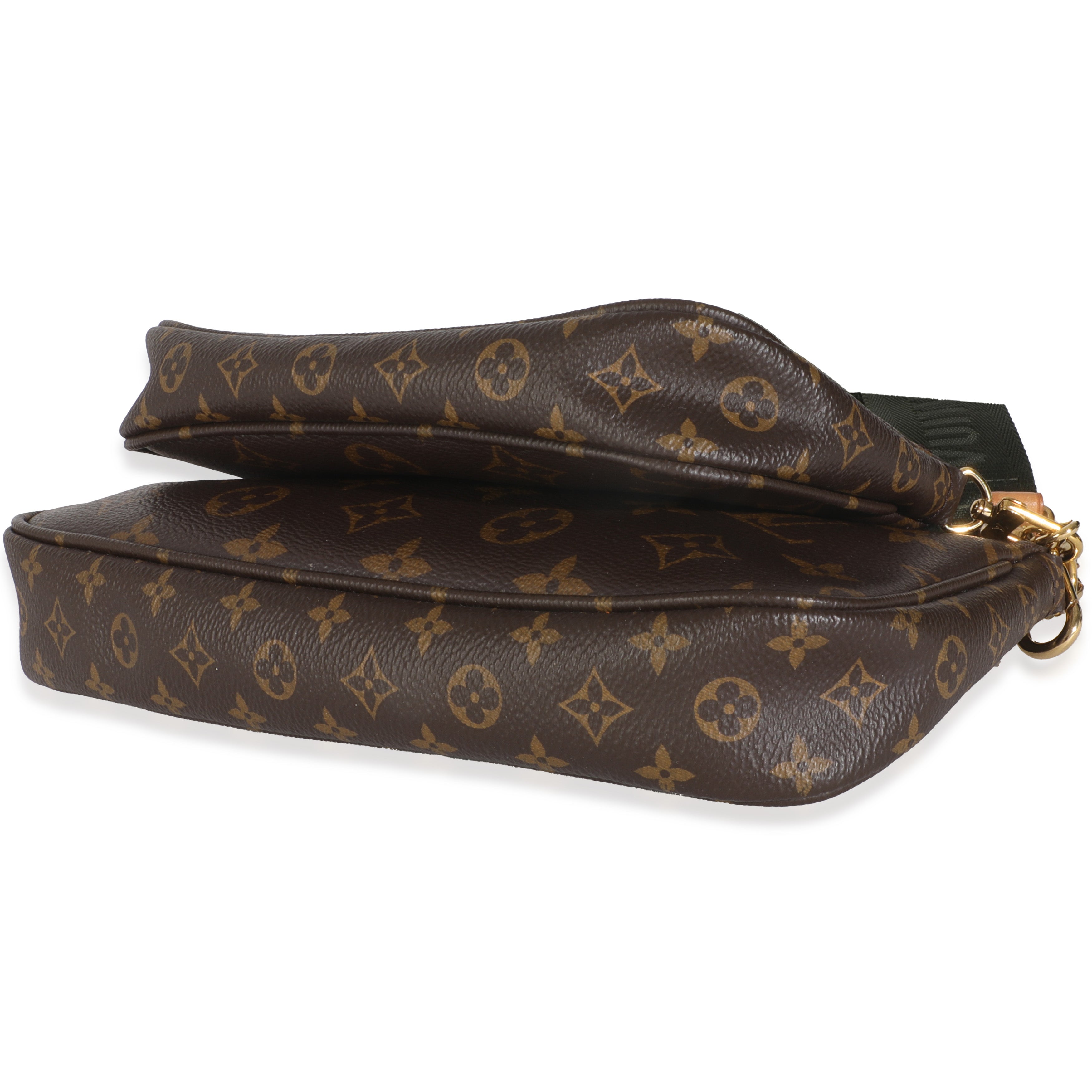 Louis Vuitton Khaki Monogram Canvas Multi Pochette Accessoires