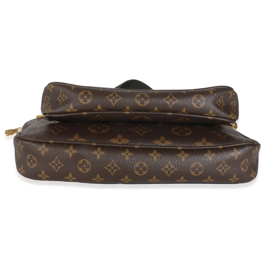 Louis Vuitton Khaki Monogram Canvas Multi Pochette Accessoires
