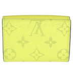 Louis Vuitton Yellow Tiagrama Discovery Compact Wallet
