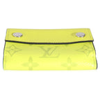 Louis Vuitton Yellow Tiagrama Discovery Compact Wallet