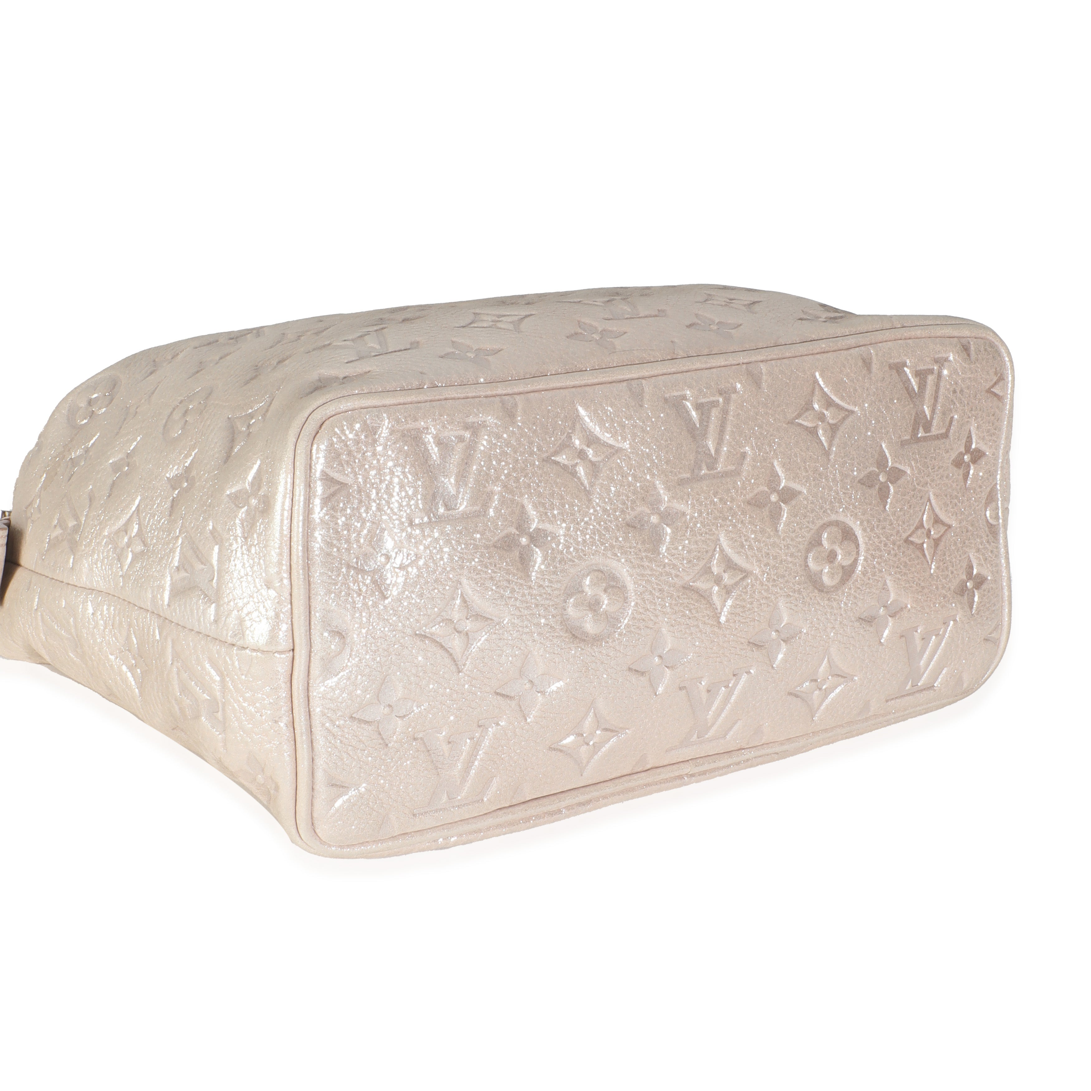 Louis Vuitton Silver Monogram Shimmer Calfskin Halo