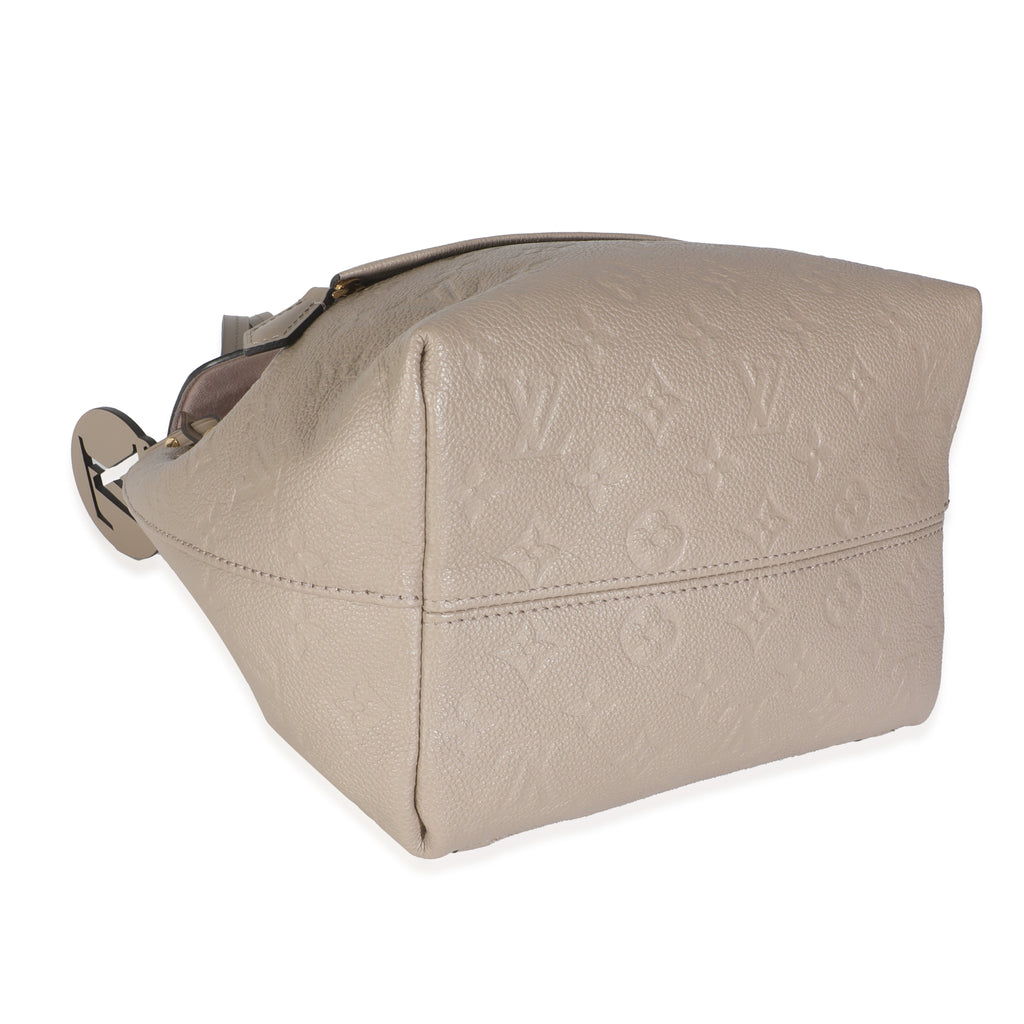 Louis Vuitton Turtledove Monogram Empreinte Montsouris Backpack NM