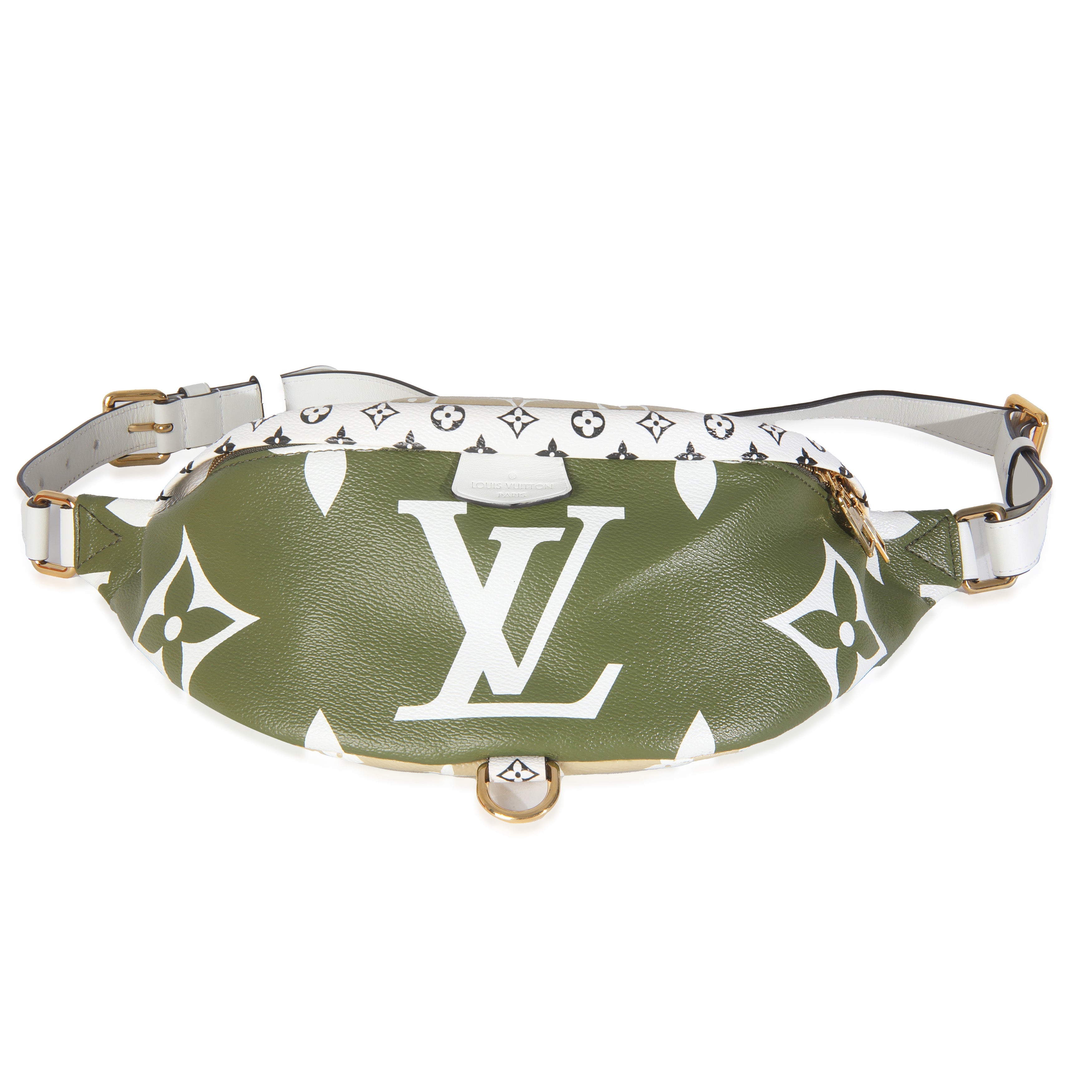 Louis Vuitton Khaki Beige Monogram Giant Canvas Bumbag