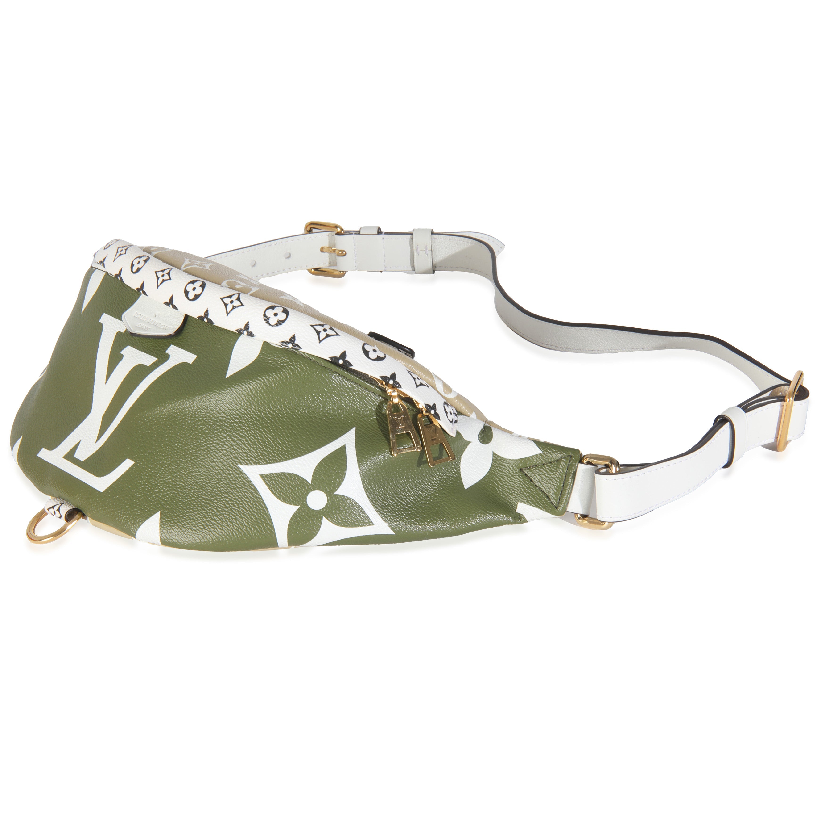 Louis Vuitton Khaki Beige Monogram Giant Canvas Bumbag