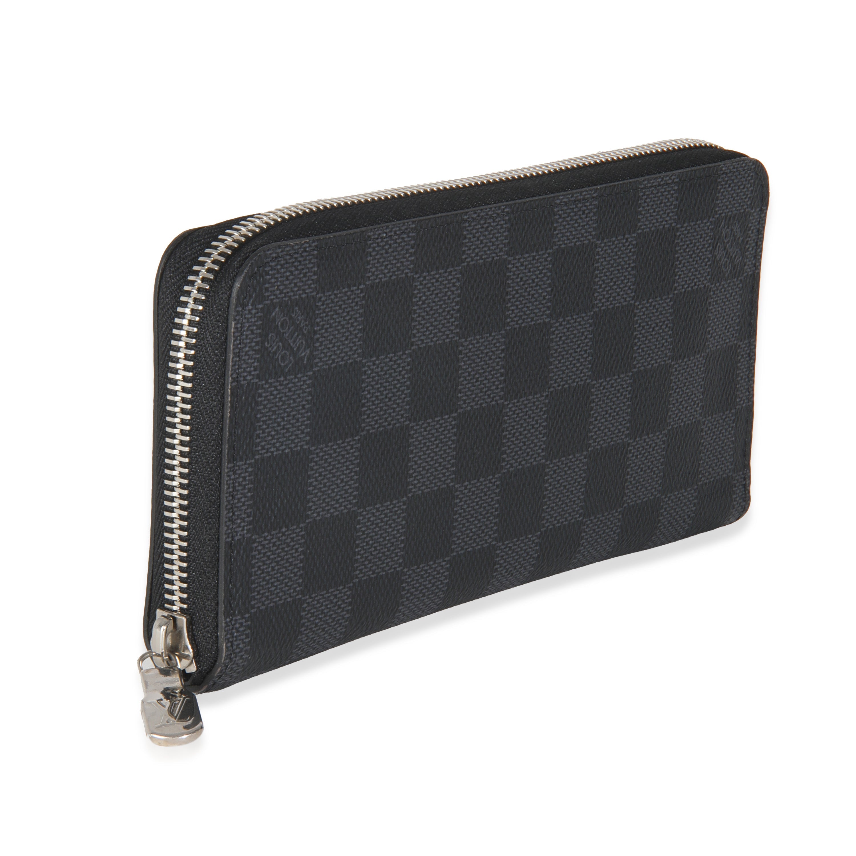 Louis Vuitton Damier Graphite Canvas Zippy Vertical Wallet