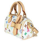 Louis Vuitton x TM White Monogram Multicolor Nano Speedy NM