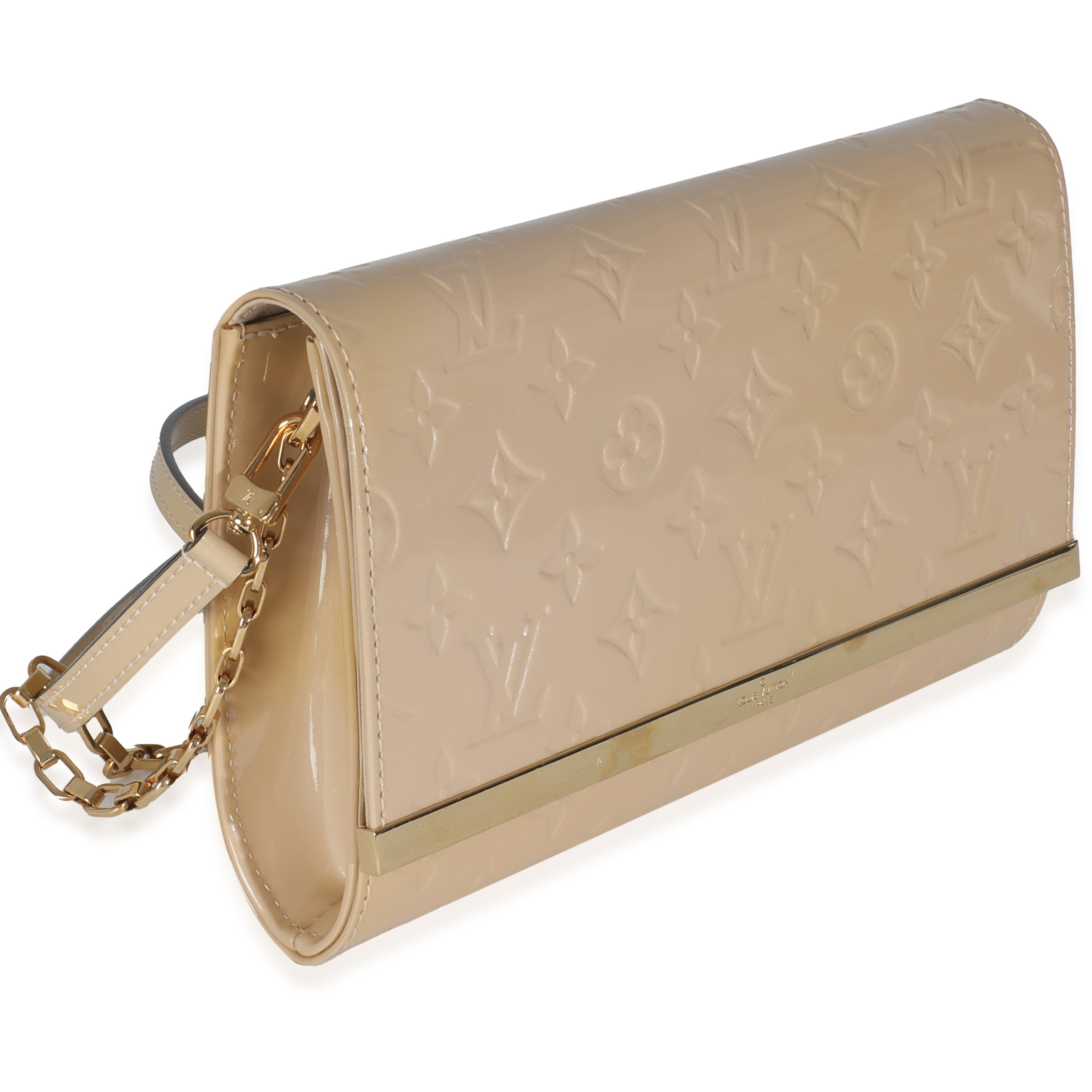 Louis Vuitton Dune Monogram Vernis Ana Clutch