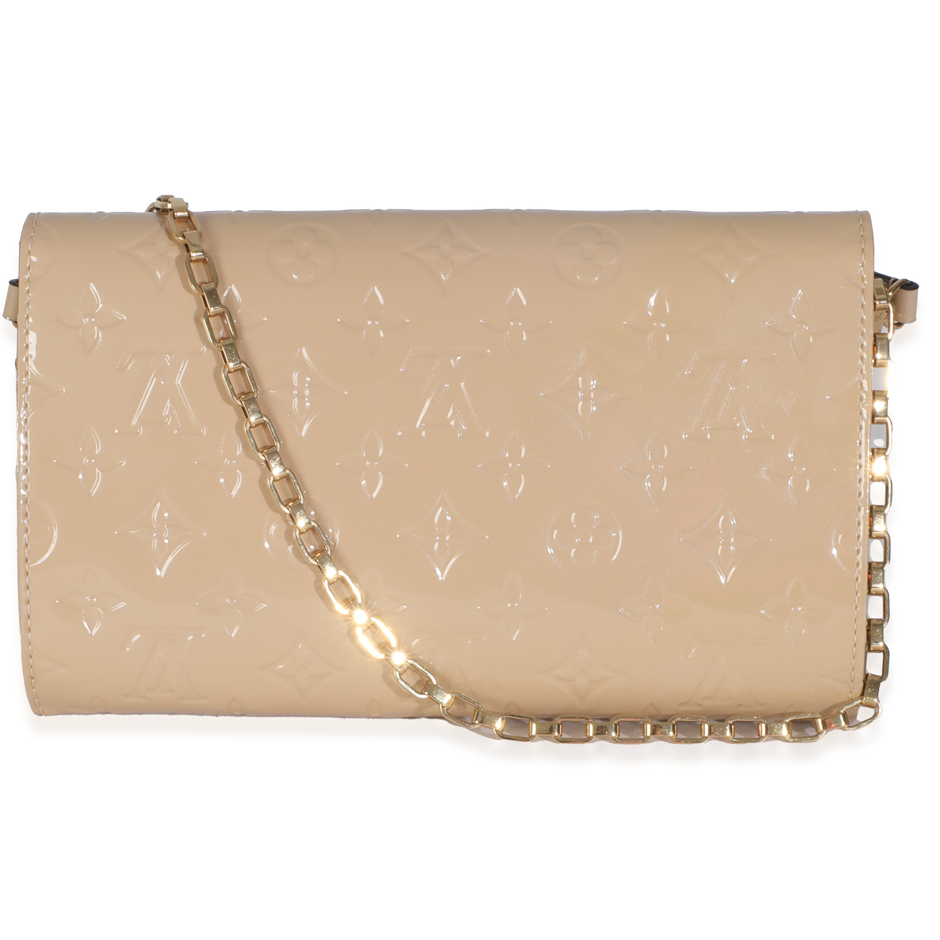 Louis Vuitton Dune Monogram Vernis Ana Clutch