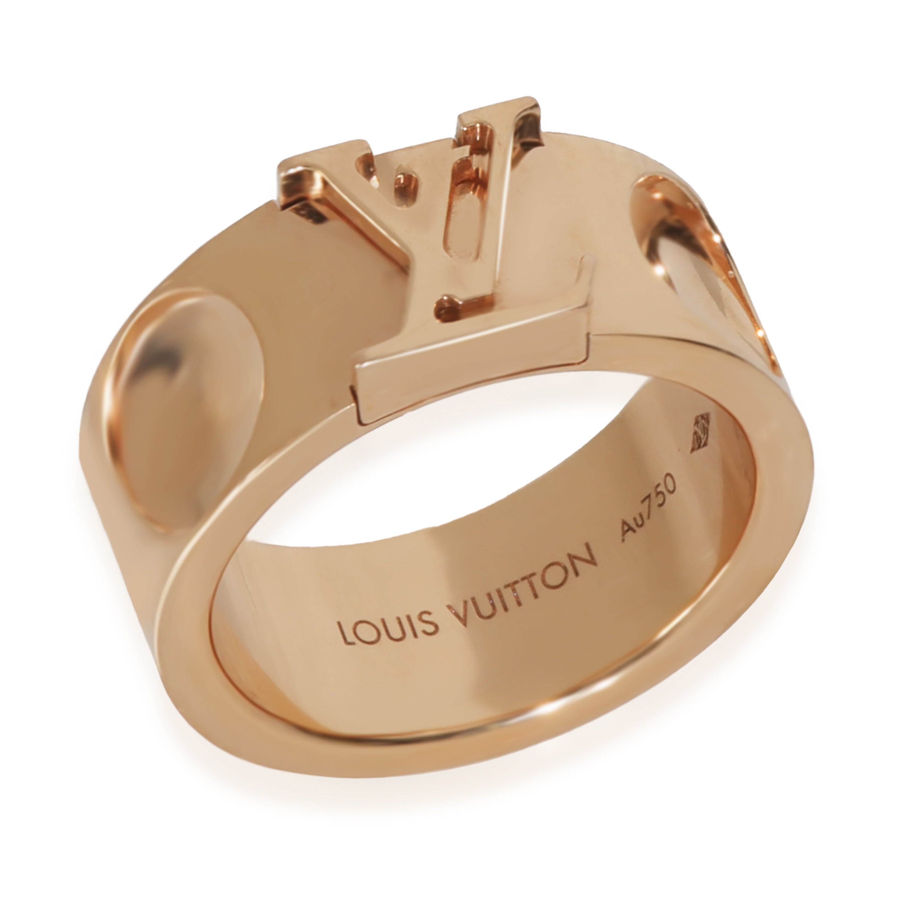 Louis Vuitton Rose Gold  Empreinte Large Ring