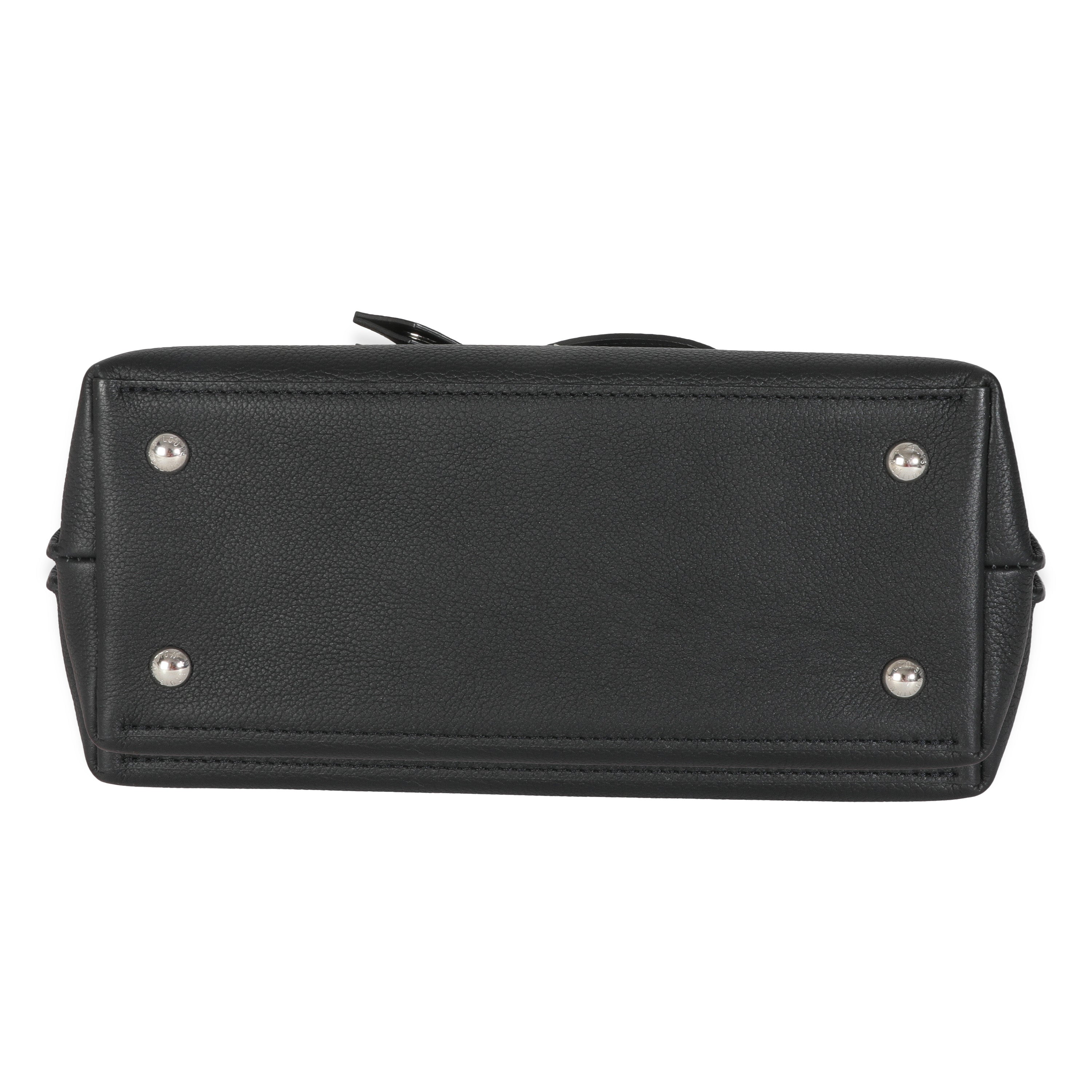 Louis Vuitton Black Calfskin Lockme Ever BB