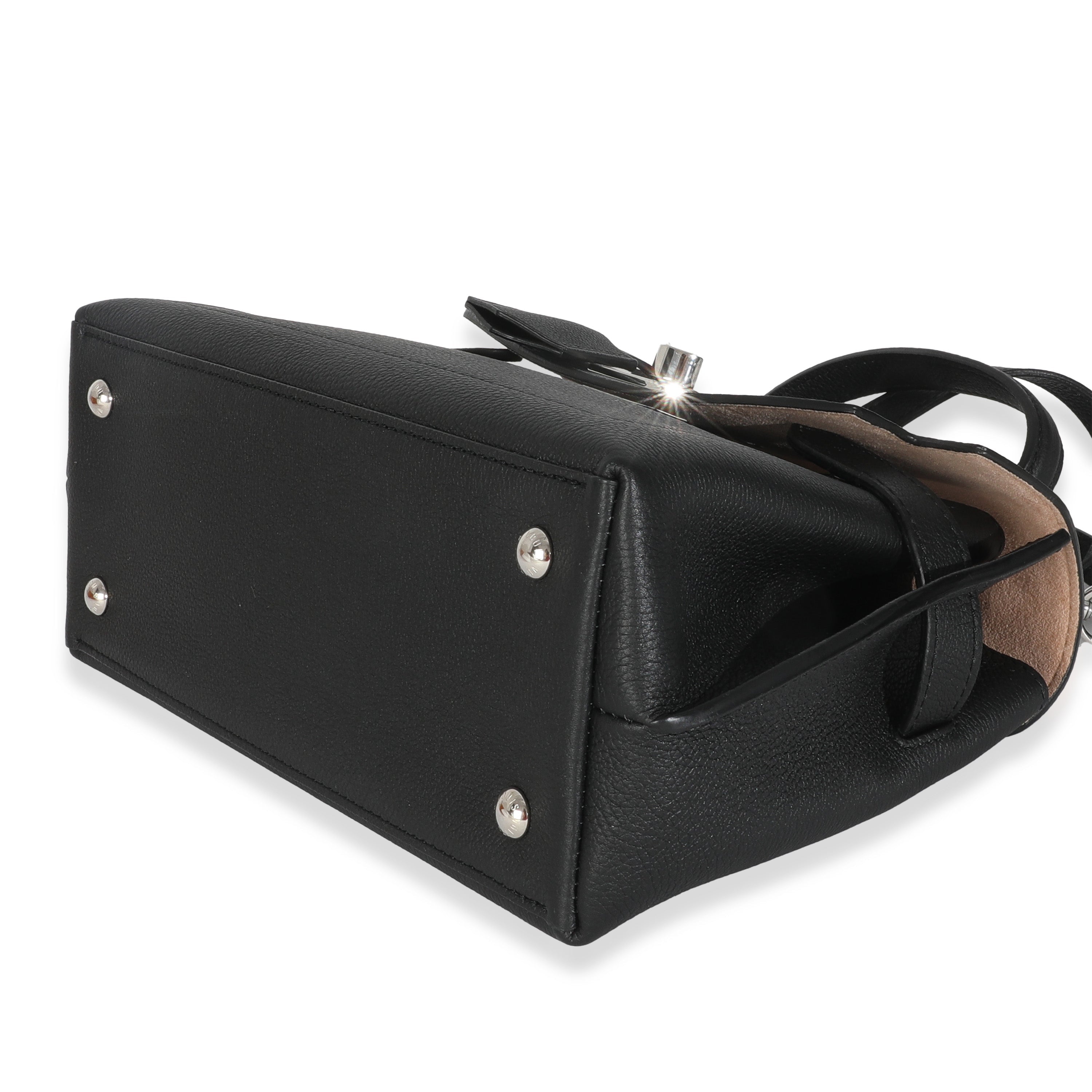 Louis Vuitton Black Calfskin Lockme Ever BB