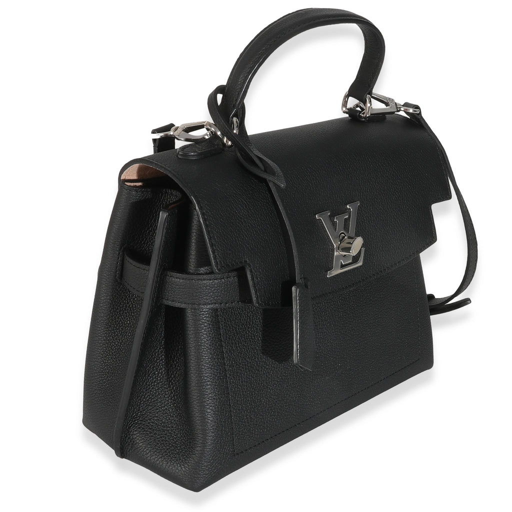 Louis Vuitton Black Calfskin Lockme Ever BB