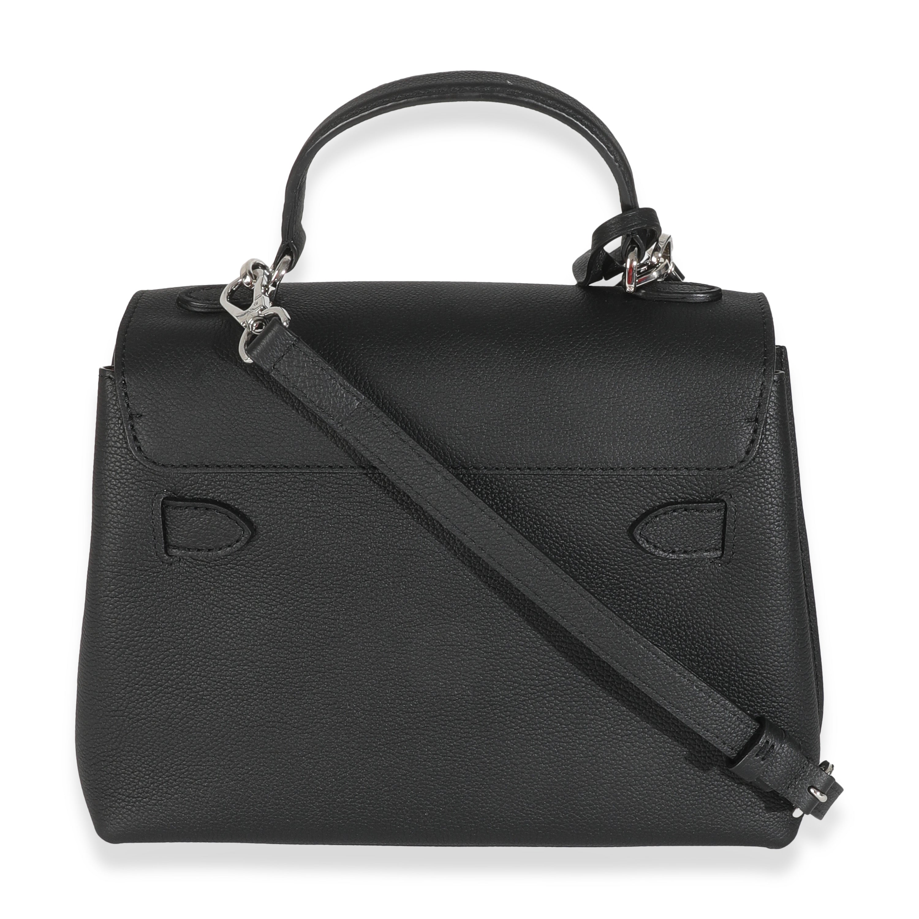 Louis Vuitton Black Calfskin Lockme Ever BB