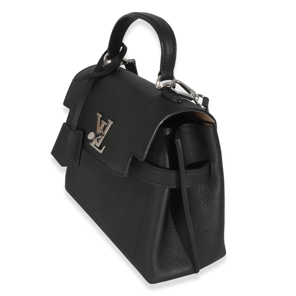 Louis Vuitton Black Calfskin Lockme Ever BB