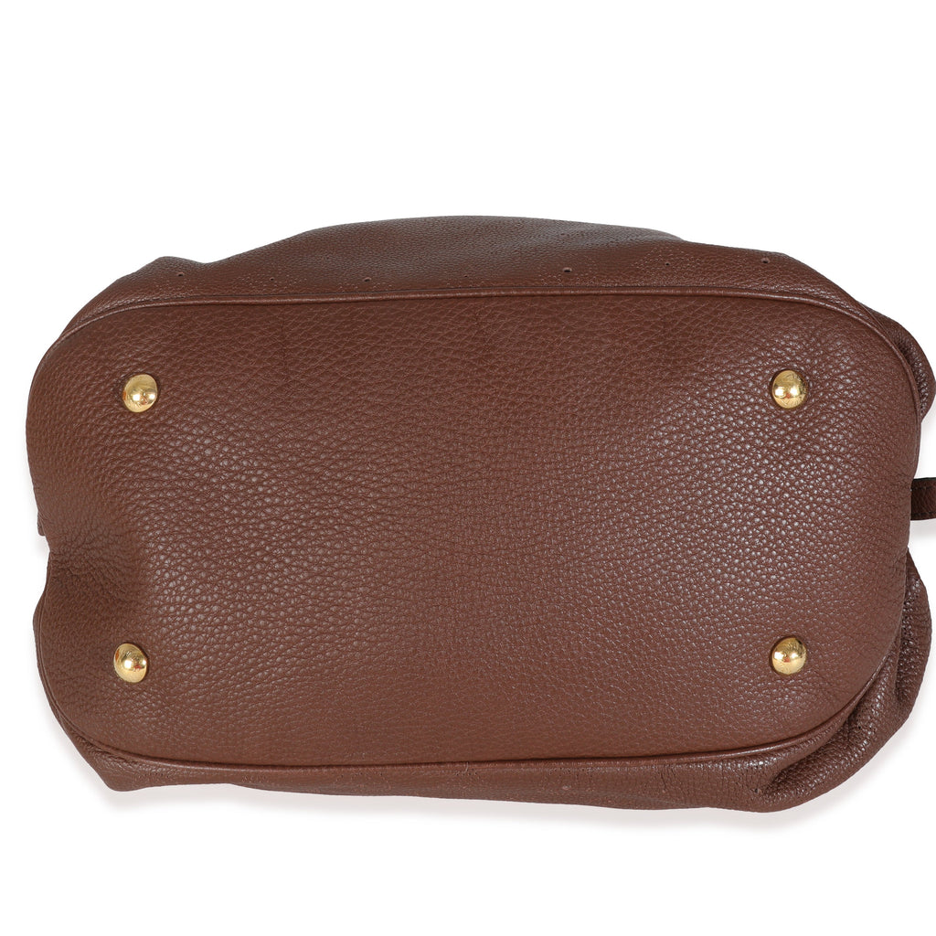 Louis Vuitton Acajou Monogram Mahina L