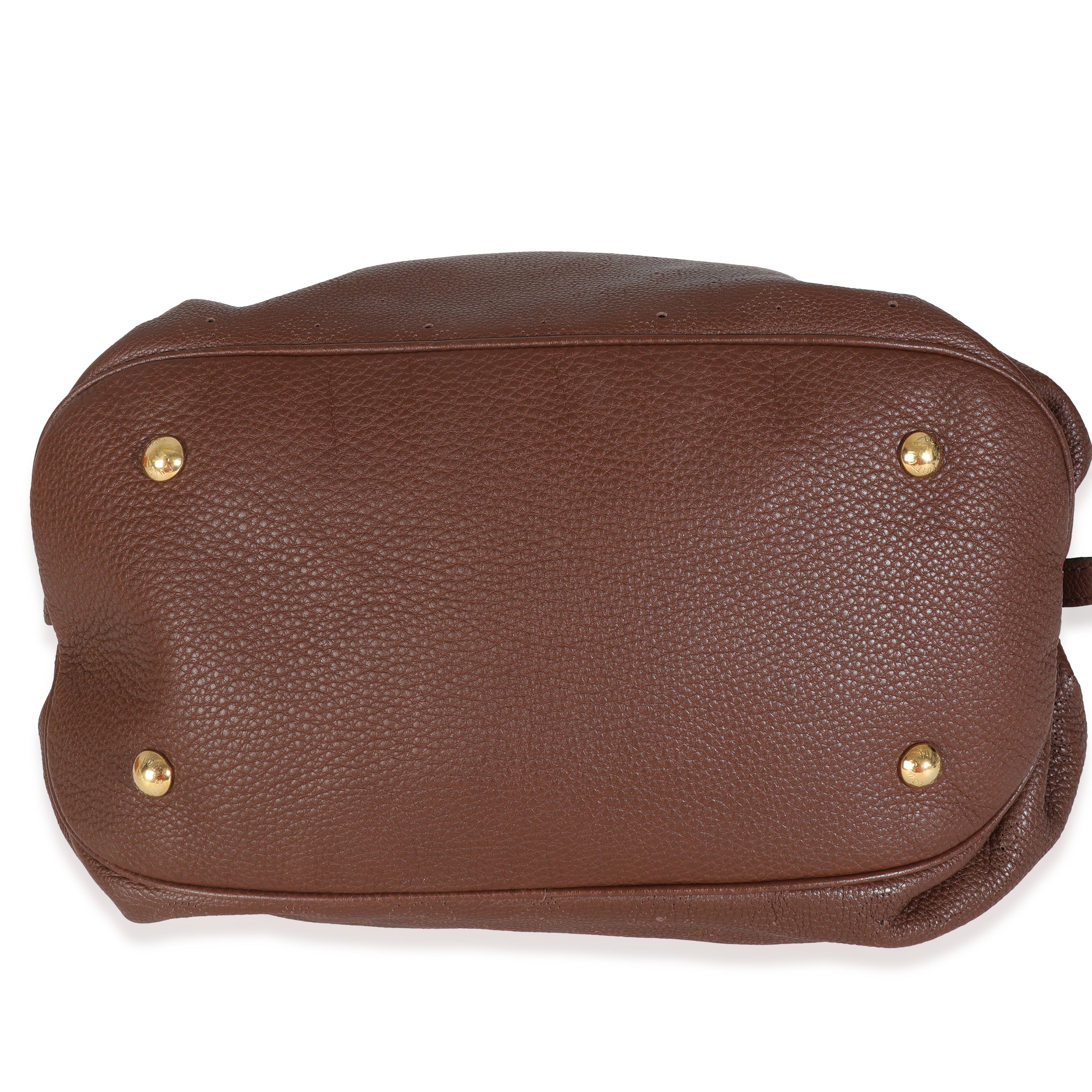 Louis Vuitton Acajou Monogram Mahina L