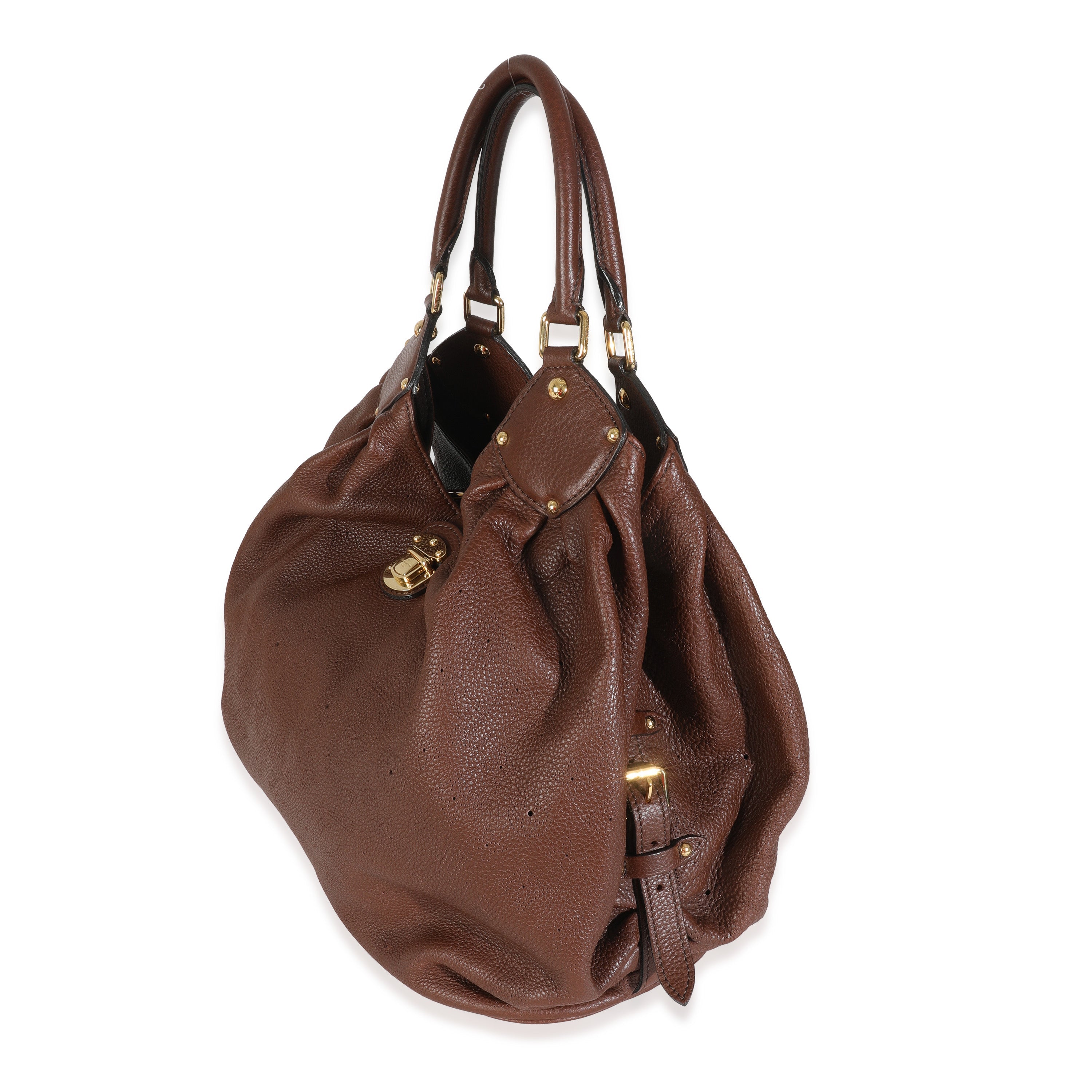 Louis Vuitton Acajou Monogram Mahina L