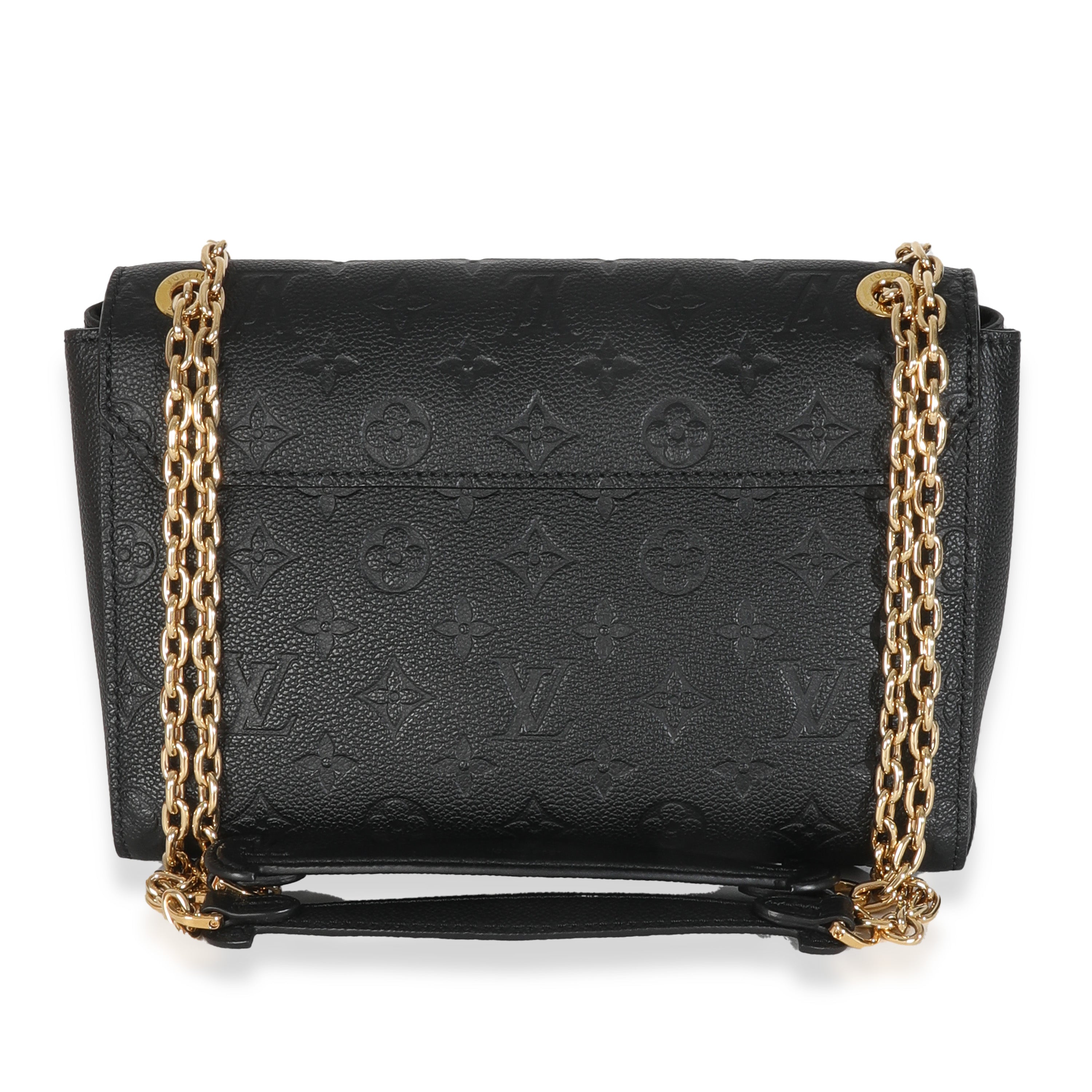 Louis Vuitton Black Monogram Empreinte Vavin PM