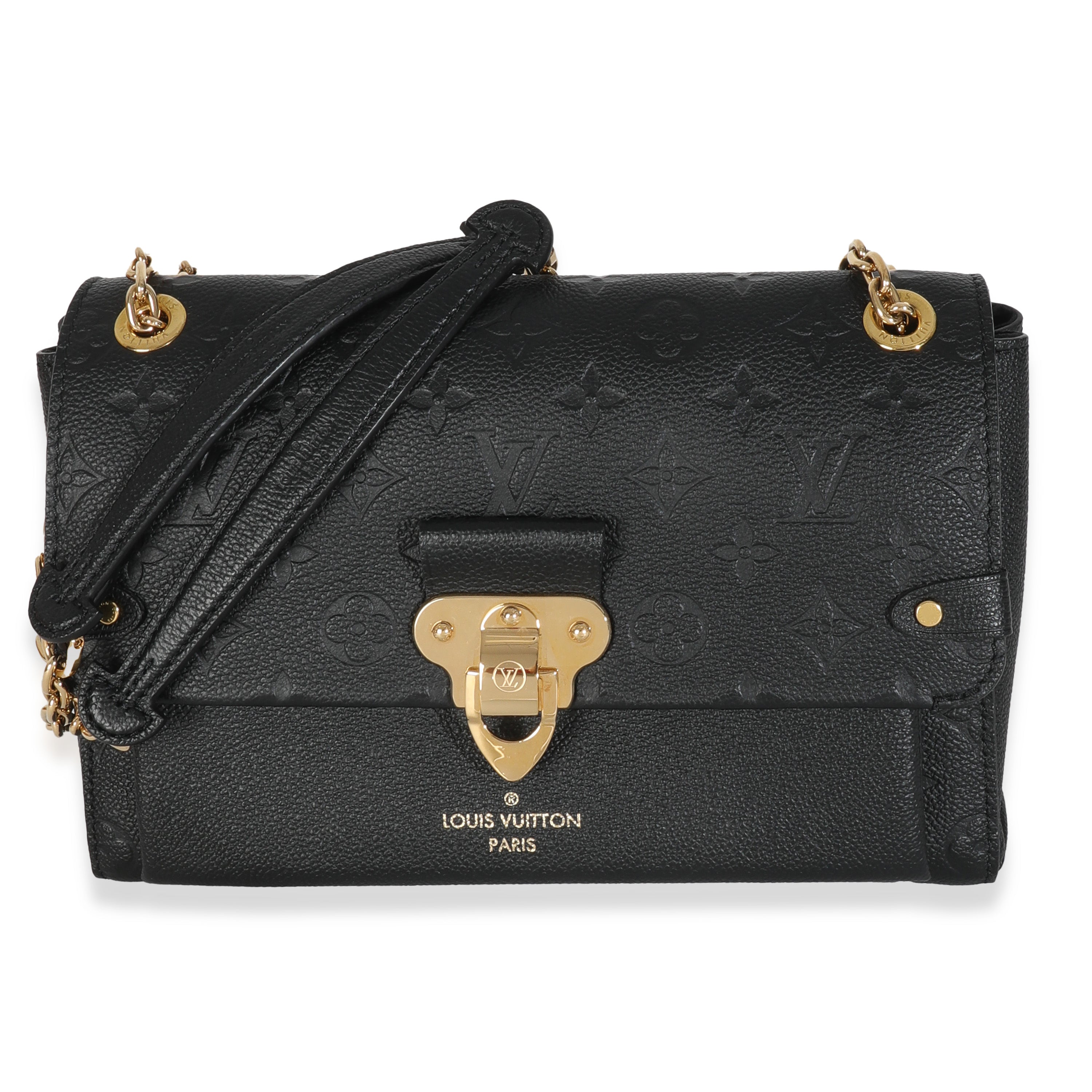 Louis Vuitton Black Monogram Empreinte Vavin PM
