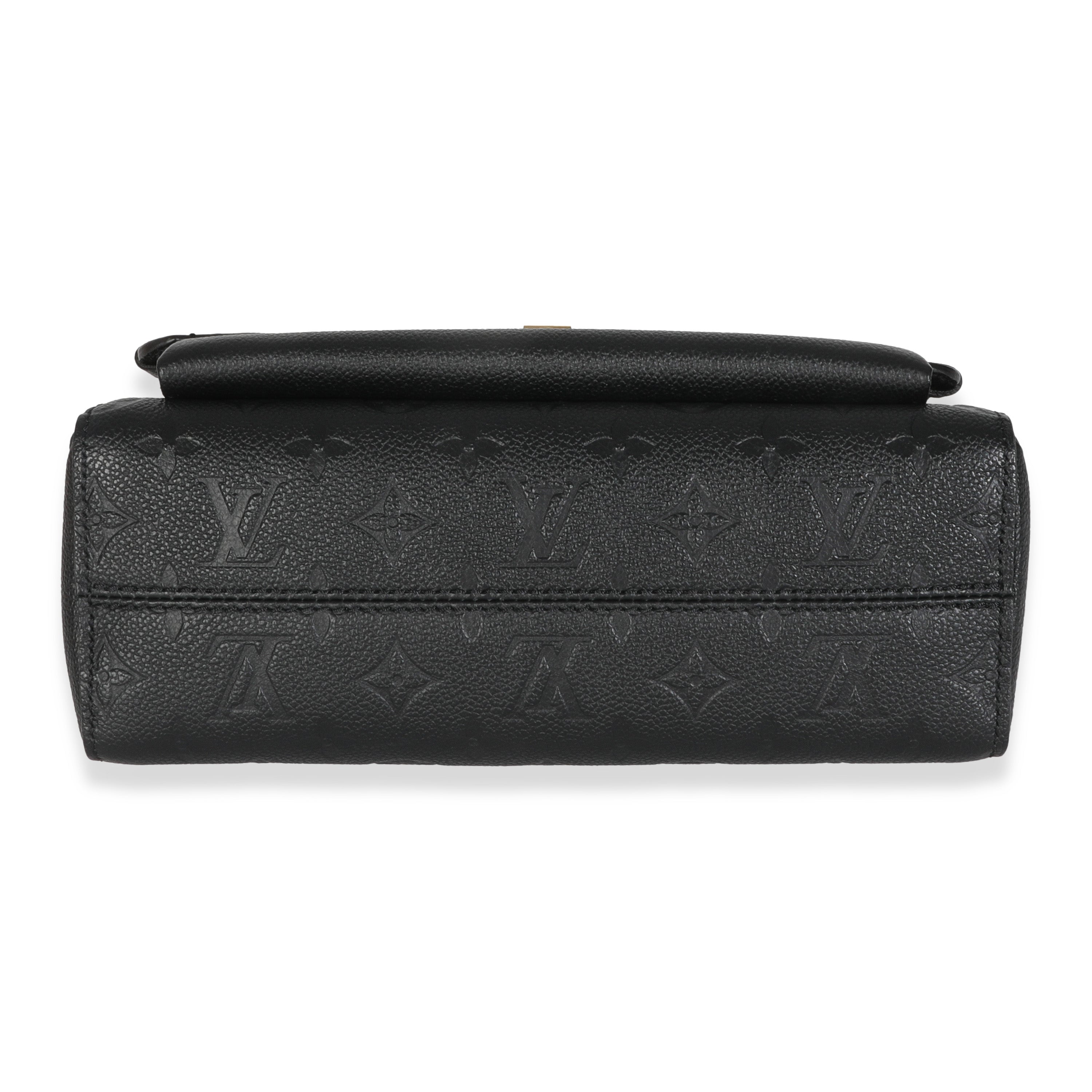 Louis Vuitton Black Monogram Empreinte Vavin PM