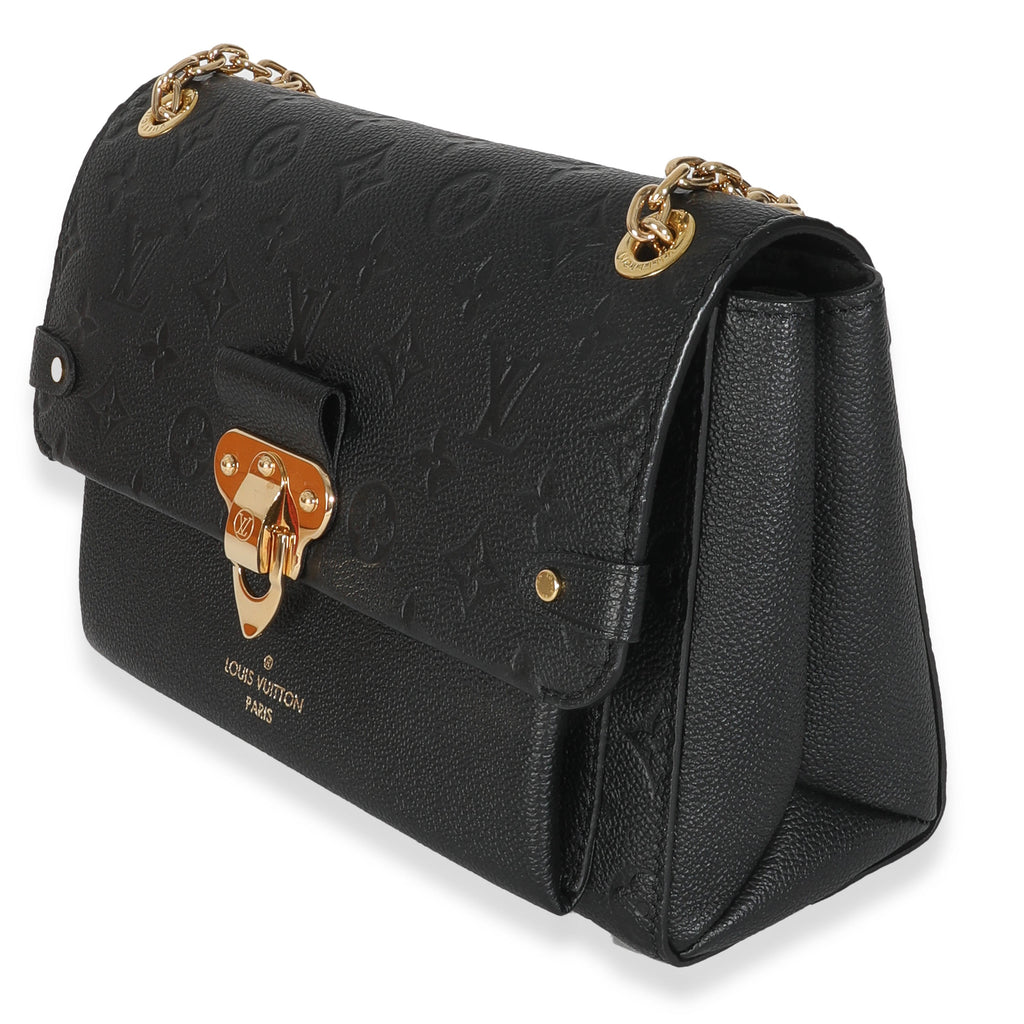 Louis Vuitton Black Monogram Empreinte Vavin PM