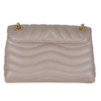 Louis Vuitton Taupe Calf Leather New Wave Chain MM