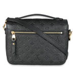 Louis Vuitton Black Monogram Empreinte Pochette Metis
