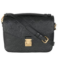 Louis Vuitton Black Monogram Empreinte Pochette Metis