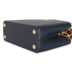 Louis Vuitton Bleu De France Blue Taurillon Studded Capucines BB
