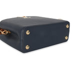 Louis Vuitton Bleu De France Blue Taurillon Studded Capucines BB