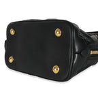 Louis Vuitton Black Bubblegram Calfskin Alma BB