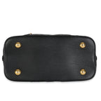 Louis Vuitton Black Bubblegram Calfskin Alma BB