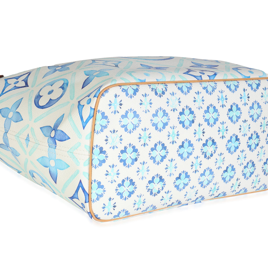 Louis Vuitton Lagoon Blue Monogram Canvas Tiles By The Pool 2.0 Neverfull MM