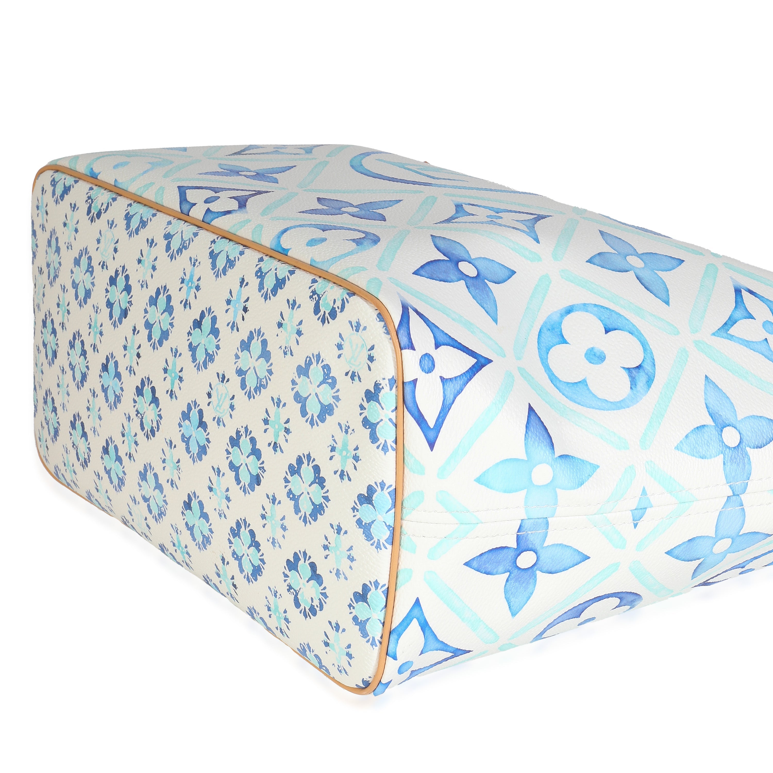 Louis Vuitton Lagoon Blue Monogram Canvas Tiles By The Pool 2.0 Neverfull MM
