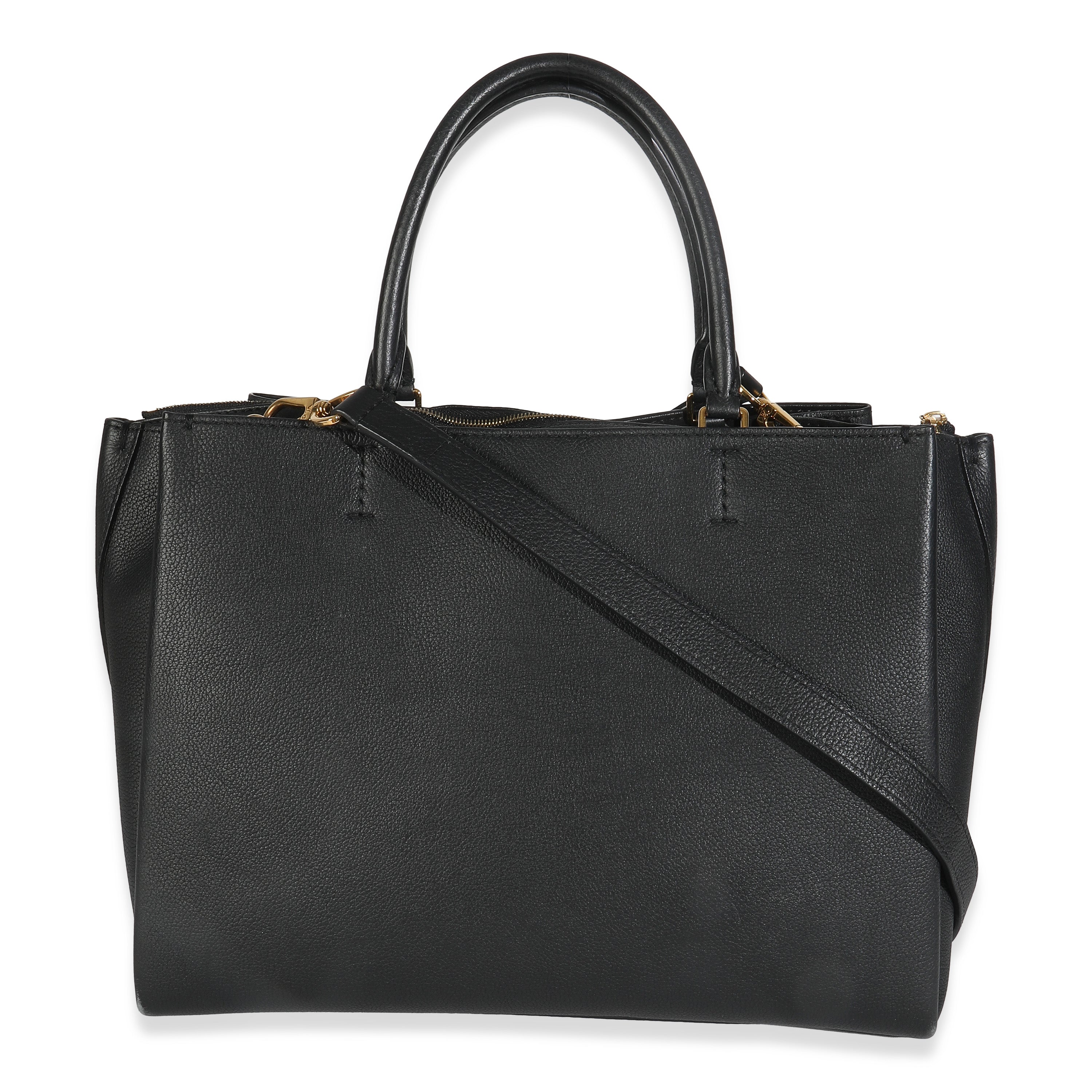 Louis Vuitton Black Calfskin Lockmeto Bag