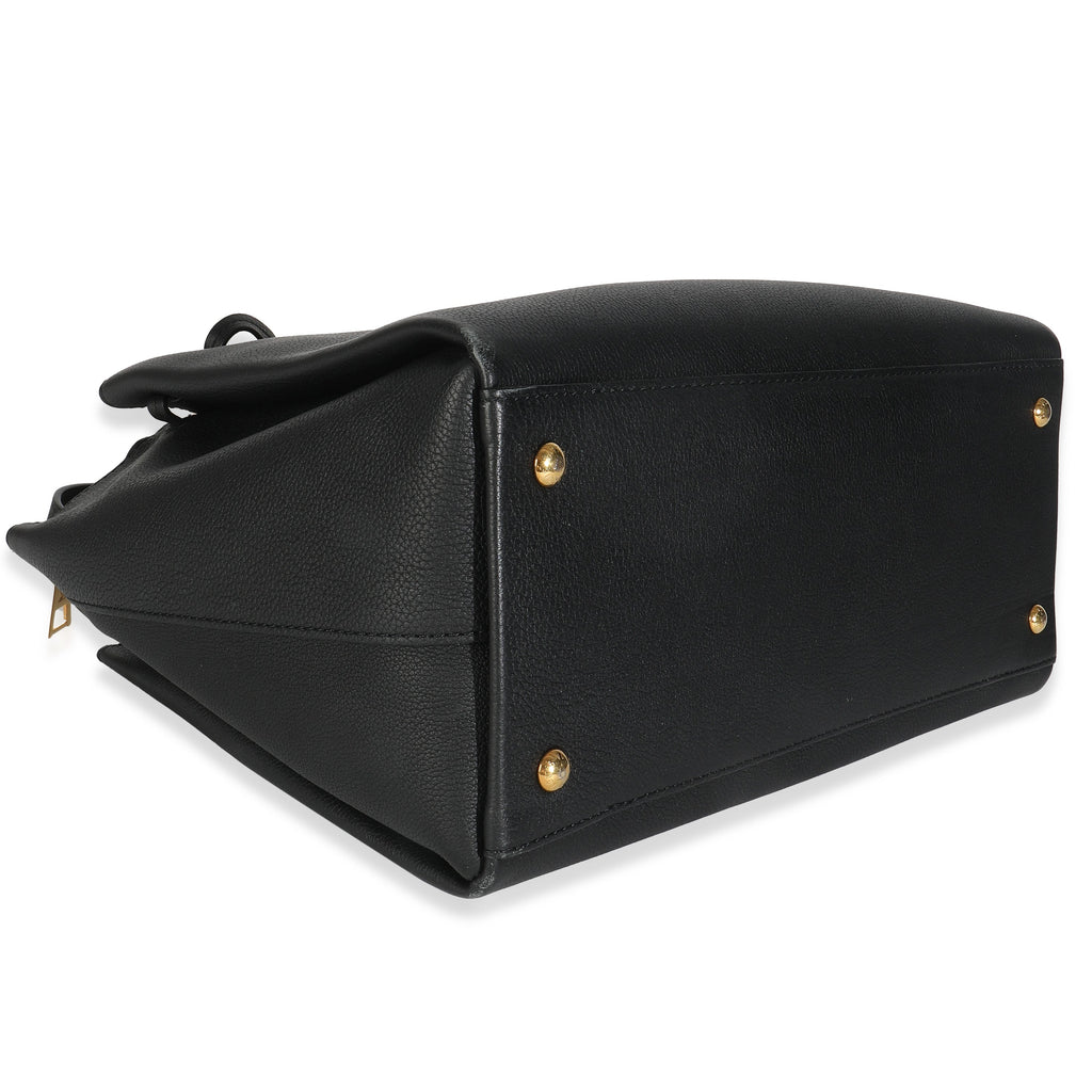 Louis Vuitton Black Calfskin Lockmeto Bag