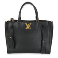 Louis Vuitton Black Calfskin Lockmeto Bag