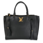 Louis Vuitton Black Calfskin Lockmeto Bag