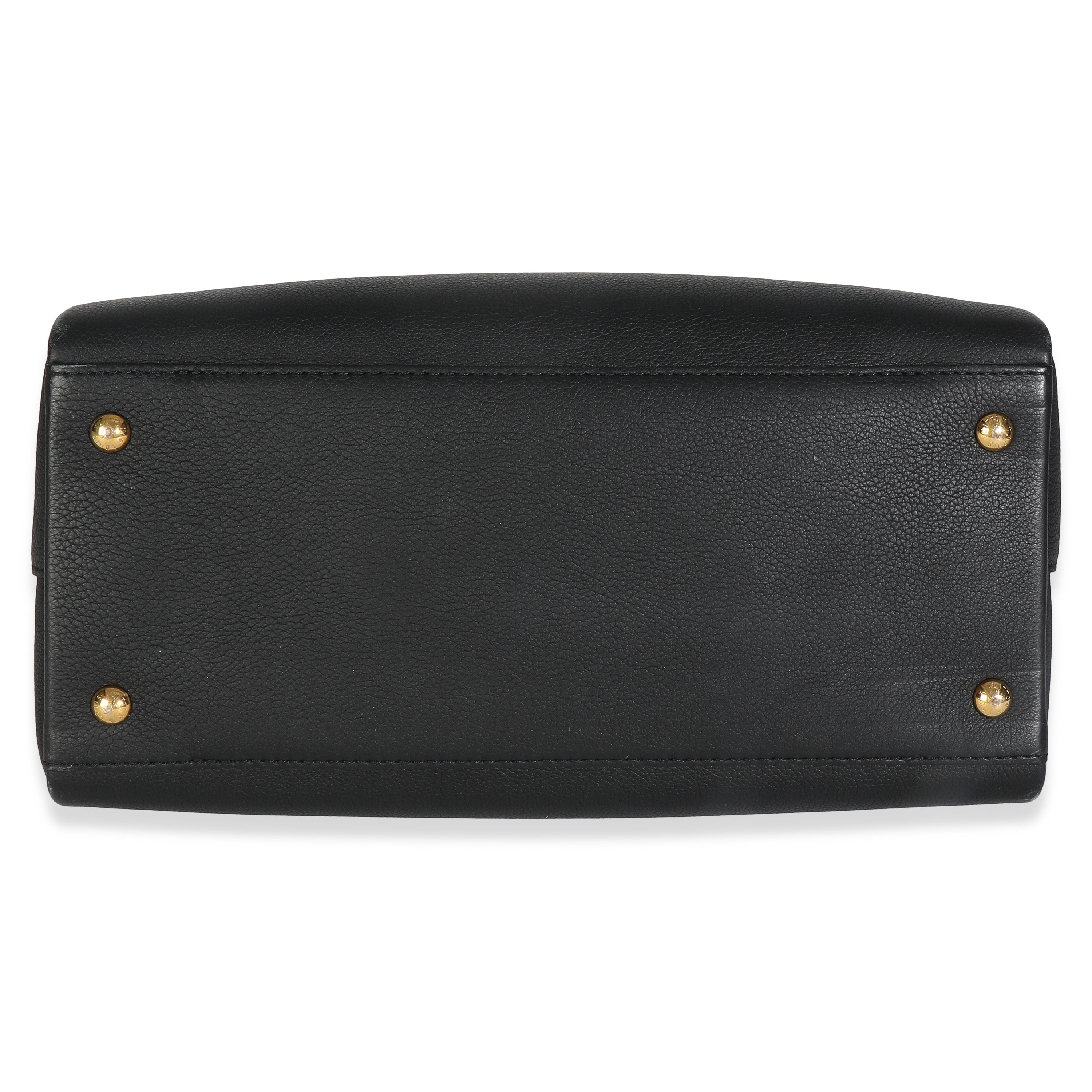 Louis Vuitton Black Calfskin Lockmeto Bag