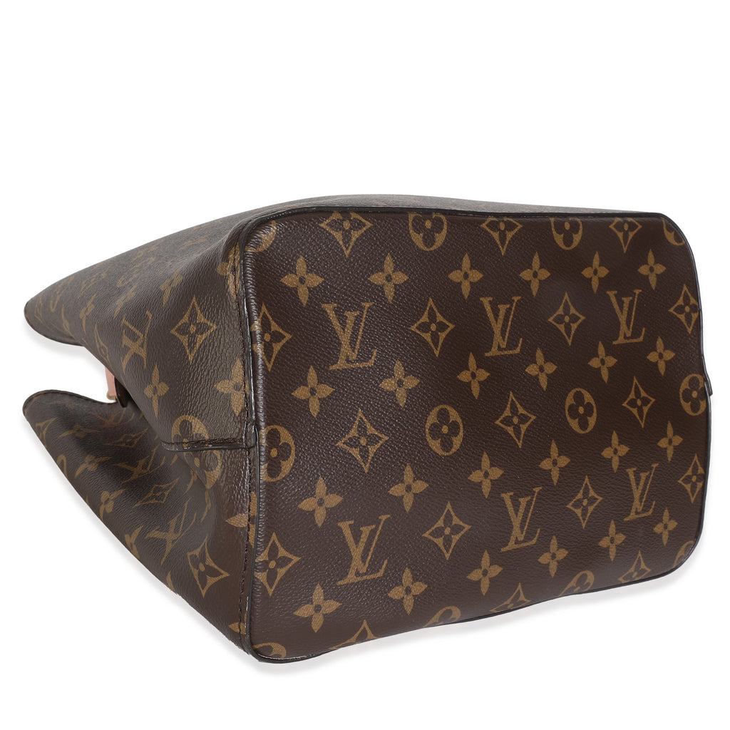 Louis Vuitton Rose Poudre Damier Ebene Canvas Neonoe MM
