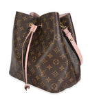 Louis Vuitton Rose Poudre Damier Ebene Canvas Neonoe MM