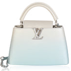 Louis Vuitton Blue Metallic Ombre Taurillon Capucines BB