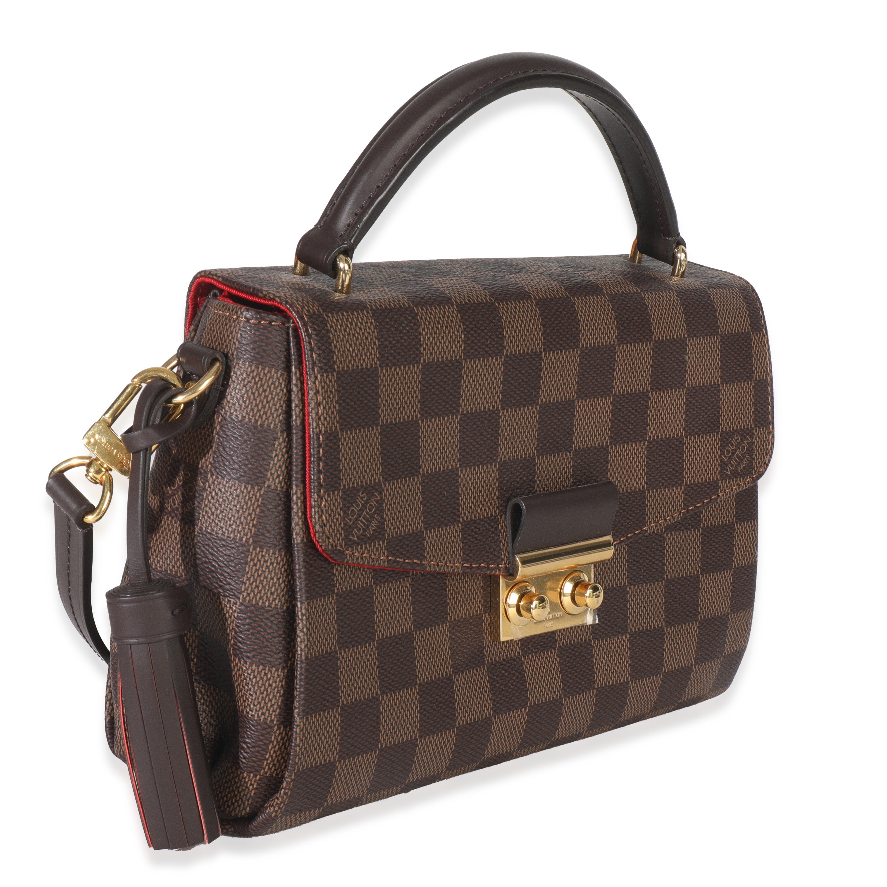 Louis Vuitton Damier Ebene Canvas Croisette