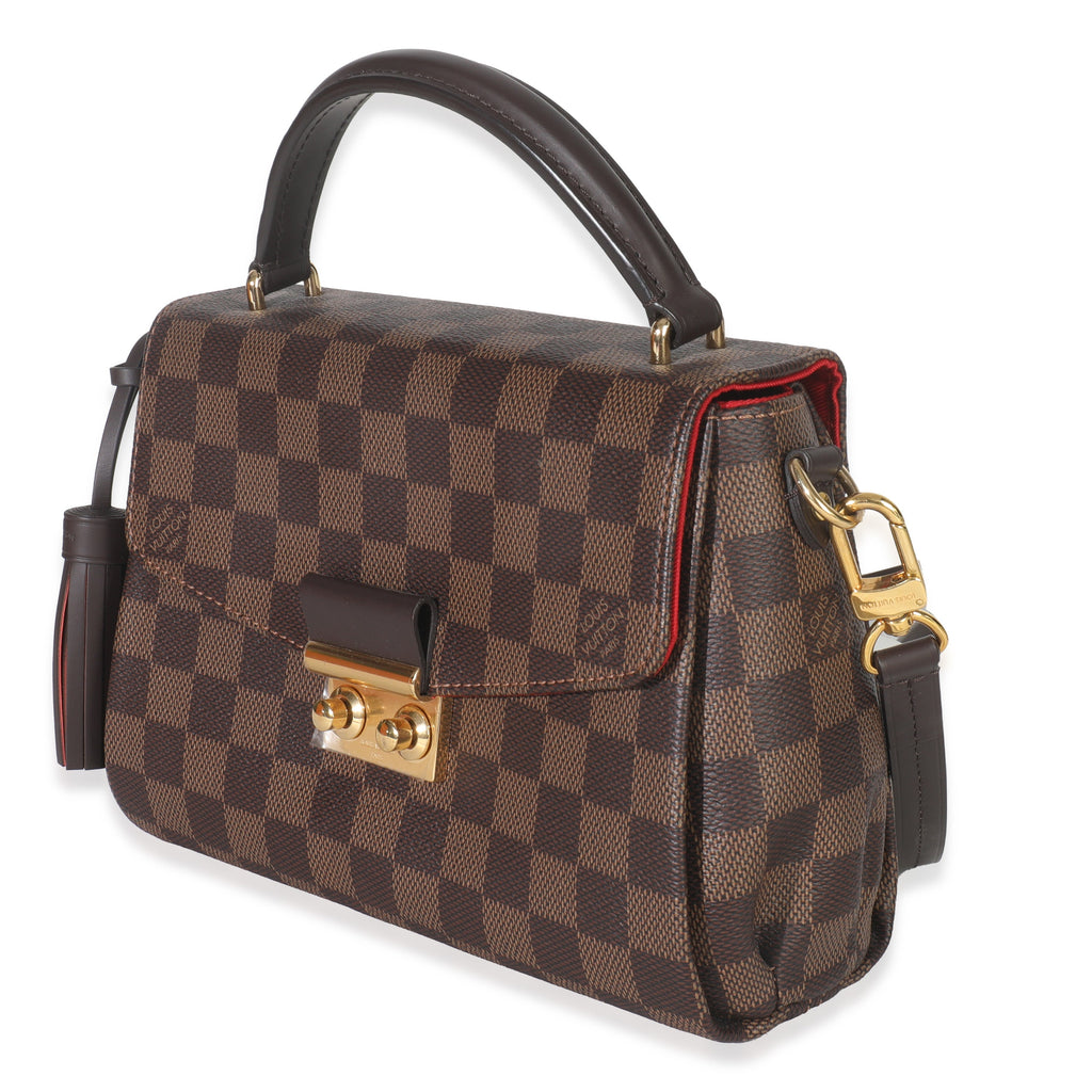 Louis Vuitton Damier Ebene Canvas Croisette